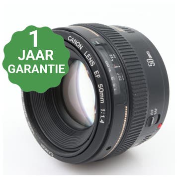 10% korting | Canon EF 50mm F/1.4 USM | Tweedehands, Verzenden, Zo goed als nieuw