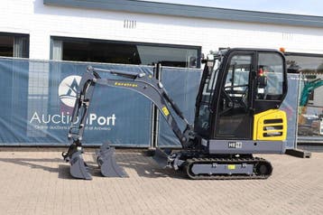 Veiling: Minigraver Eurotrac SQ18A/HE18CP Diesel 14kW 2025 N, Ophalen
