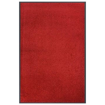 vidaXL Deurmat 80x120 cm rood, Verzenden