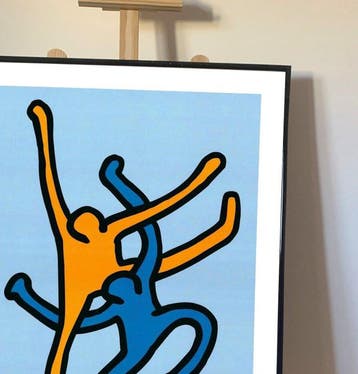 Keith Haring (1958-1990) - untitled 89 people dance