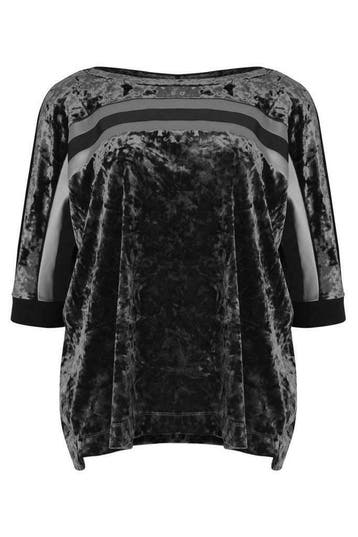 Tuniek Mat velvet streep pas maat 44, Verzenden, Nieuw