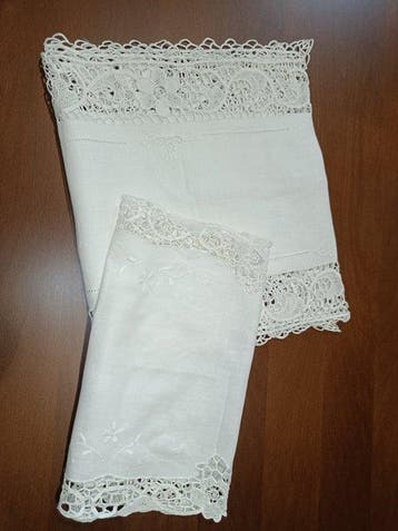 Nappe (2) - 120 cm - 40 cm - Une paire de chemins de table