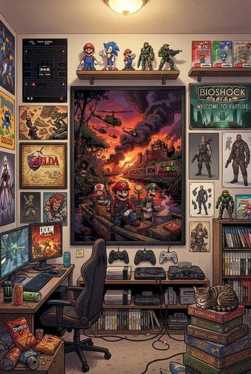 CREATIVE_HUB - Mario & Friends in Apocalypse Now, Nieuw