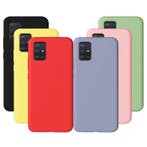 Samsung Galaxy A51 Silicone Hoesje - Zachte Matte Case, Verzenden, Nieuw