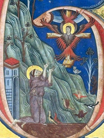 Rinaldo da Siena - La stigmatizzazione di San Francesco –