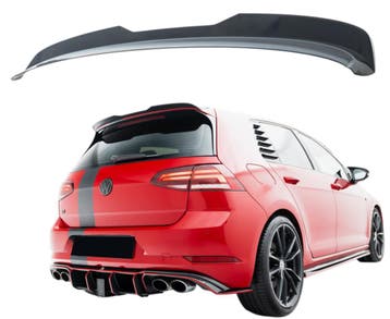 Achterspoiler Add-on | geschikt voor Volkswagen | Golf 08-12, Verzenden