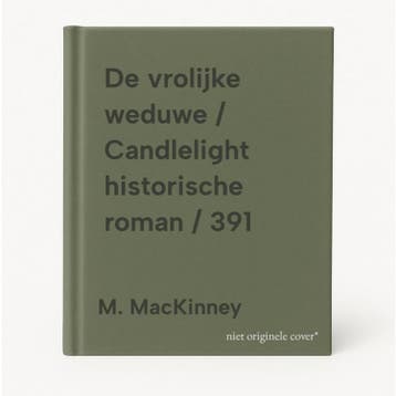De vrolijke weduwe / Candlelight historische roman / 391, Boeken, Verzenden, Gelezen, M. MacKinney