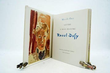Marcelle Oury / Raoul Dufy - Lettre à mon peintre - 1965