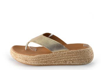 Fitflop Sleehakken in maat 39 Goud, Overige kleuren, Verzenden, Zo goed als nieuw, Schoenen met hoge hakken