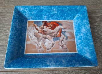 Schaal - Porselein - Le Rapt After Pablo Picasso, Antiek en Kunst