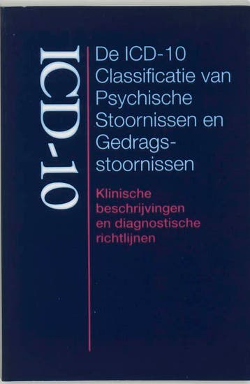 De ICD-10 classificatie van psychische stoornissen en, Boeken, Verzenden, Gelezen, World Health Organization