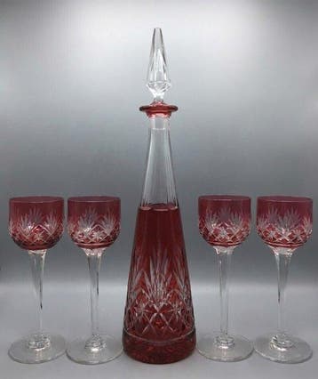 Saint Louis - Drinkset (5) - Massenet - Kristal