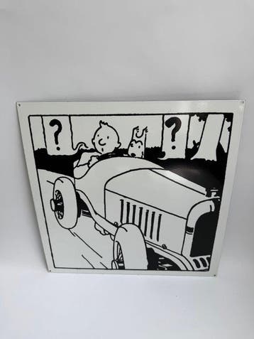 Tintin au pays des Soviets - Hergé - Enseigne en émail -, Nieuw