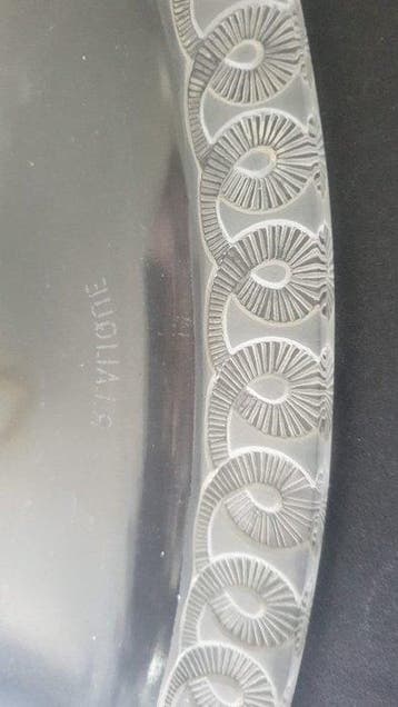 Lalique - René Lalique - Schaal - Glas - Rene Lalique