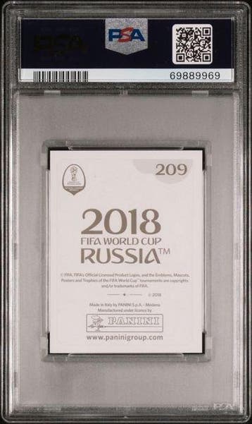Panini 2018 Panini World Cup Russia #209 Kylian Mbappe - PSA, Collections
