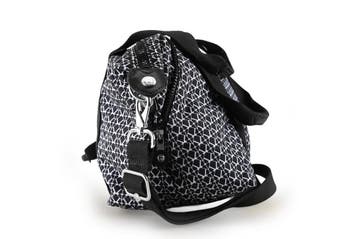 Kipling Handtas Zwart, Verzenden, Zo goed als nieuw, Zwart