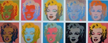 Andy Warhol - Marilyn, 1964, Hedendaagse Kunst Gent