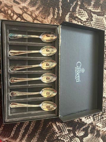 Ménagère pour 6 personnes - Argent 925 - Cuillères à café