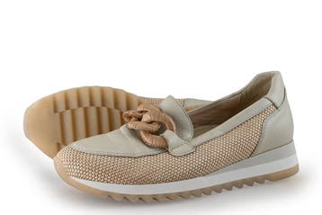 Gabor Loafers in maat 40 Beige, Verzenden, Beige, Overige typen, Gabor