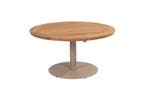 Taste by 4 Seasons Saba low tuintafel latte met teak blad Ø, Tuin en Terras, Nieuw