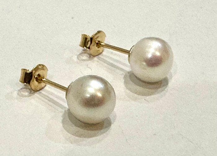 Zonder minimumprijs - Oorbellen - 18 karaat Geel goud -, Handtassen en Accessoires, Oorbellen