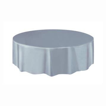 Zilver Tafelkleed Rond 2,13m, Verzenden, Nieuw