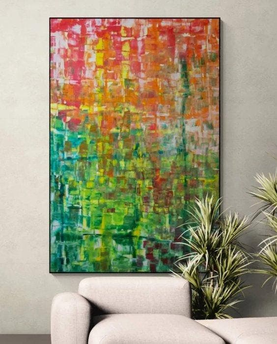 Bri Debernardi - PIXEL 115 - XXL, Antiek en Kunst, Kunst | Schilderijen | Modern