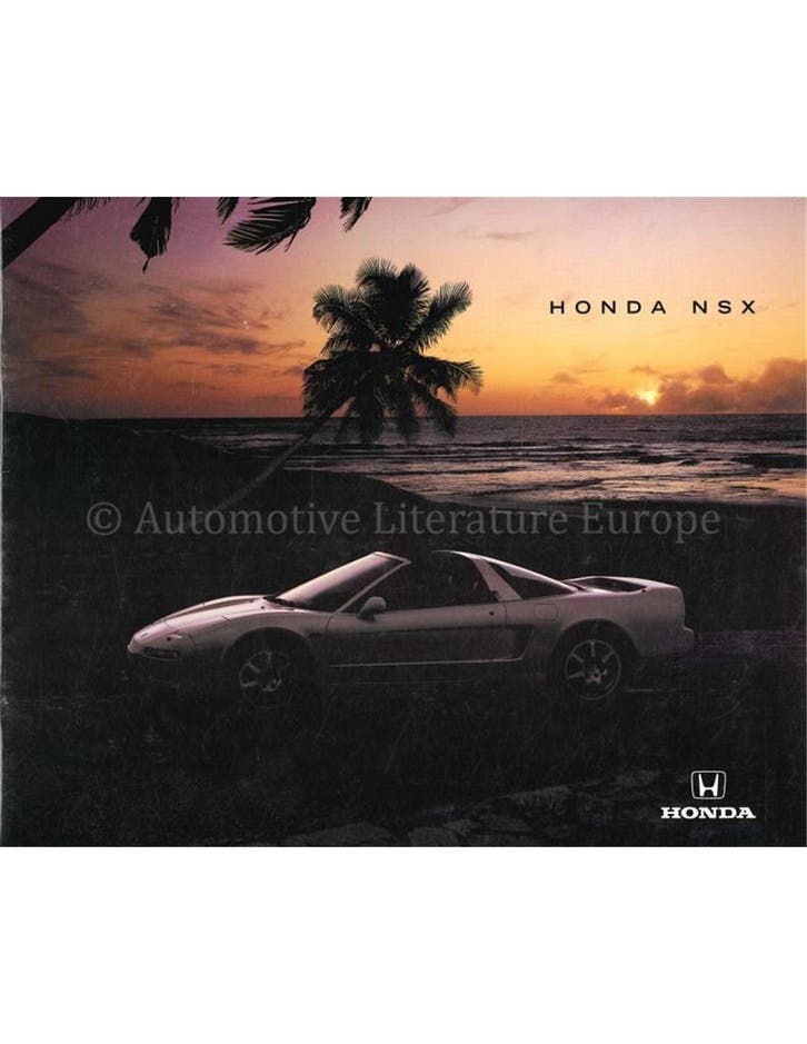 1996 HONDA NSX BROCHURE FRANS, Boeken, Auto's | Folders en Tijdschriften