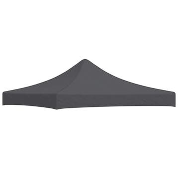 vidaXL Partytentdak 3x3 m antracietkleurig, Tuin en Terras, Partytenten, Verzenden, Nieuw