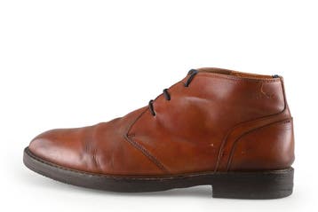 Van Lier Enkellaarzen in maat 44 Cognac, Kleding | Heren, Schoenen, Overige kleuren, Verzenden, Van Lier, Overige typen