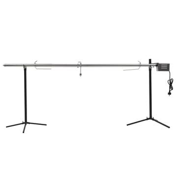 vidaXL Automatische barbecue met motor 207x45x81 cm, Verzenden, Nieuw