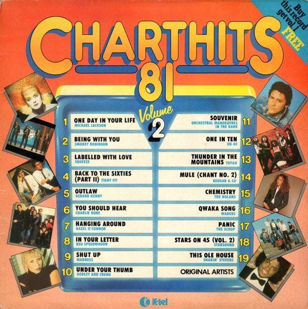 Various - Chart Hits 81 Volume 2, CD & DVD, Vinyles | Pop, Envoi