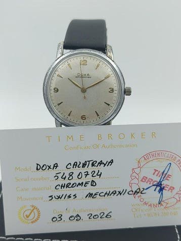 Doxa - Calatrava - Jumbo Case - Sans prix de réserve - Homme