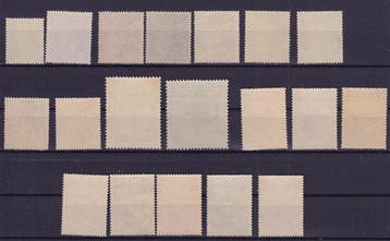 Belgique 1936 - année complète 1936 sans blocs mais avec des, Gestempeld