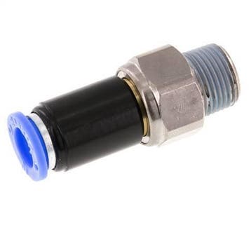 10mm & R3/8 Joint articulé Filetages mâles à enfoncer, Verzenden