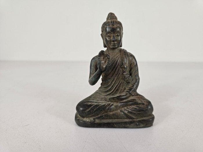 Twee bronzen Rattanakosin-stijl Boeddhas - Beeld - Thailand, Antiek en Kunst, Kunst | Niet-Westerse kunst