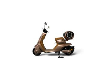 Veiling - Keren Stardust elektrische scooter – roze – 45, Nieuw