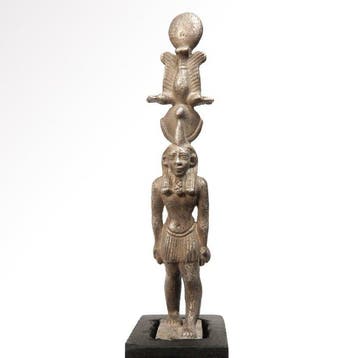 Replica van een Oud-Egyptiër Zilver Beeld van Osiris-Iah,