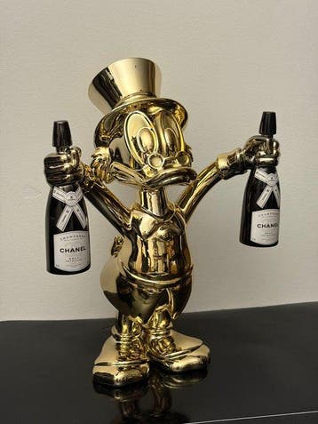 GF Exclusives - Chanel Champagne Bottle Duck