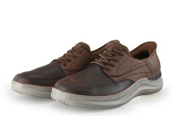 Skechers Instappers in maat 43 Bruin, Vêtements | Hommes, Chaussures, Verzenden, Overige typen