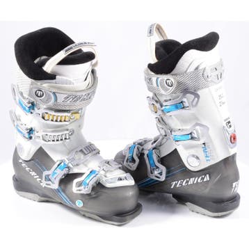 36,5 37 dames skischoenen TECNICA TEN.2 85 grey/white, ULTRA, Verzenden, Gebruikt