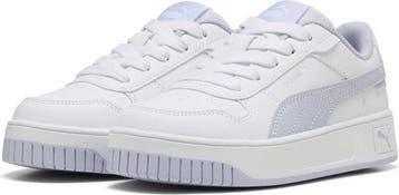 PUMA Carina Street PS Meisjes Sneakers - PUMA White-Cool..., Verzenden