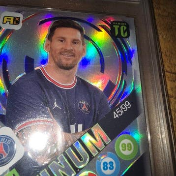 2022 Panini Platinum Cristiano Ronaldo, Lionel Messi, Kylian