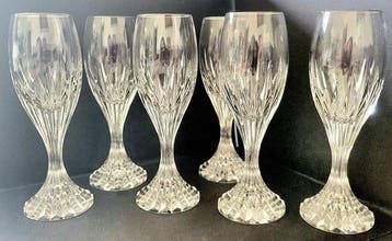 Baccarat - Drankservies (6) - MASSENA - Kristal - Kleine