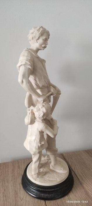 François-Hippolyte Moreau (1832-1926) - Beeld, Lartisan et, Antiek en Kunst, Curiosa en Brocante