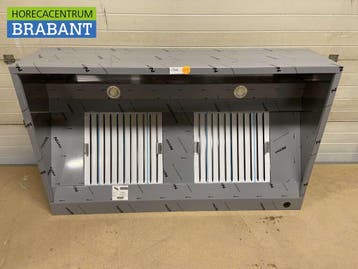RVS Afzuigkap Dampkap met lamellen filters Premium-line 160, Ophalen of Verzenden, Nieuw