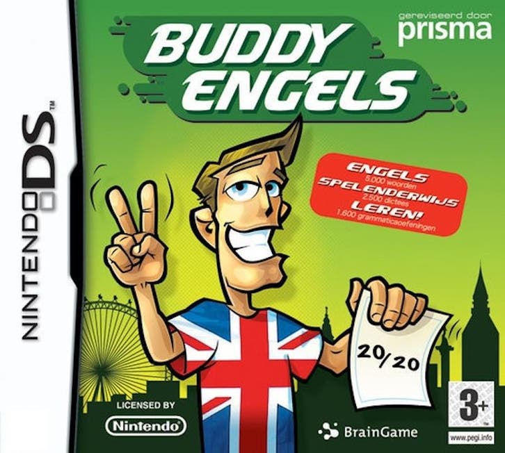 English Buddy (Losse Cartridge) (DS Games), Games en Spelcomputers, Games | Nintendo DS, Zo goed als nieuw, Ophalen of Verzenden