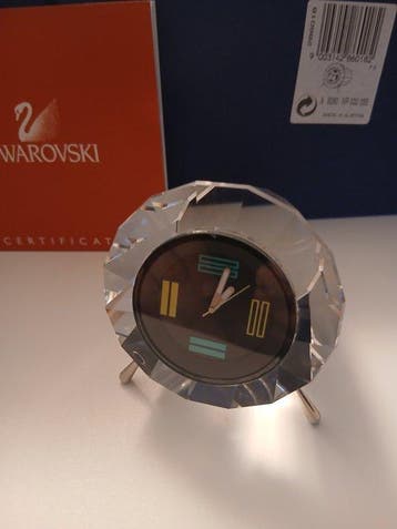 Swarovski - Figurine - Clock Op Art - 286018 - Cristal