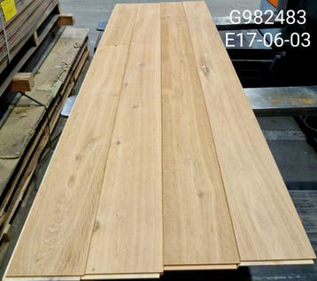 2-laags parket; Niet behandeld, Nieuw, 10 m² of meer, Hout, Ophalen
