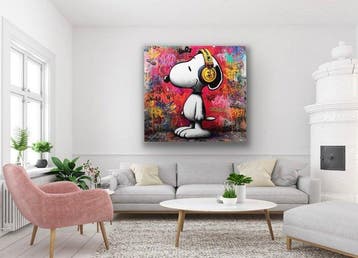 ERIC BRUMETTE - DJ SNOOPY SAVED MY LIFE 10 - Toile L